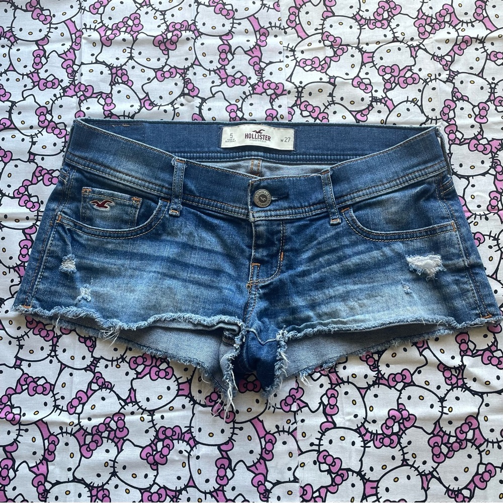 hollister low rise shorts